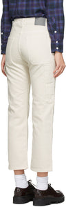 6397 Off-White Carpenter Jeans
