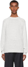 Our Legacy Off-White Chunky Raglan Sweater - Notre héritage pull raglan chunky blanc cassé - 우리의 유산 오프 화이트 chunky raglan 스웨터
