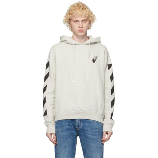 Off-White Grey Agreement Hoodie