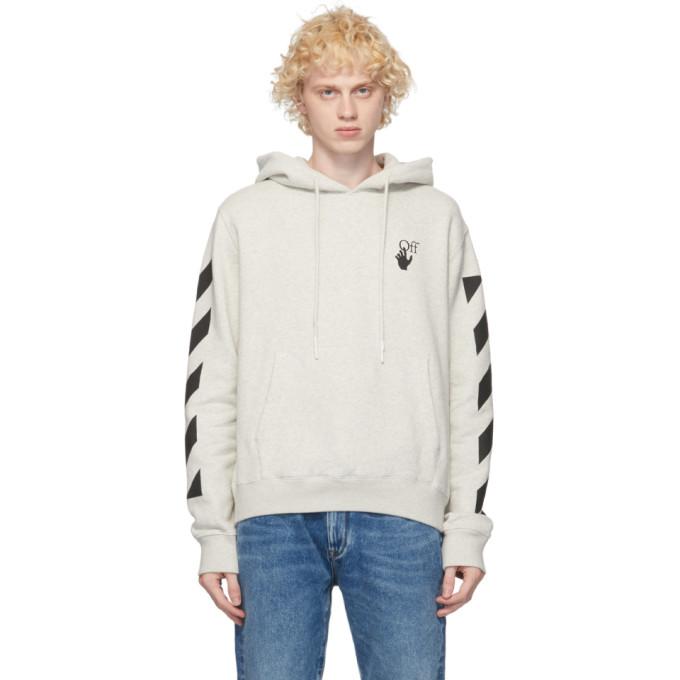 Off-White Grey Agreement Hoodie