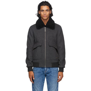 Off white aviator jacket Clearance