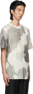 Fendi Off-White Linen Shady Flowers T-Shirt