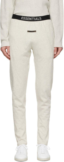 Essentials Off-White Logo Lounge Pants - Pantalon de salon Logo Essentials Off-blanc - Essentials 오프 화이트 로고 라운지 바지