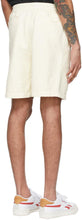 Rhude Off-White Logo Sweat Shorts