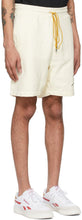Rhude Off-White Logo Sweat Shorts