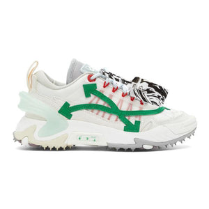 Off-White Off-White and Green Odsy-2000 Sneakers