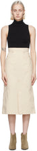 Isabel Marant Off-White Pomano Skirt - Jupe Pomano Off-White Isabel Marant - Isabel Marant Off-White Pomano Skirt.
