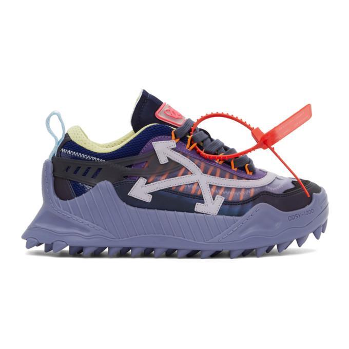 Off-White Purple Odsy-1000 Sneakers