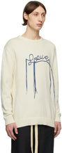 Loewe Off-White Stitch Logo Sweater