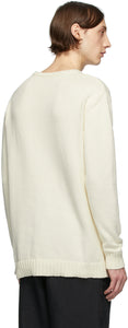 Loewe Off-White Stitch Logo Sweater