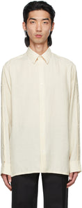 Fendi Off-White Tech Shirt - Chemise Tech Fendi Off-White - 펜디 오프 화이트 테크 셔츠
