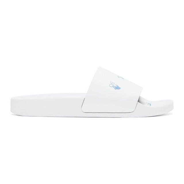 Off-White White and Blue New Logo Slides