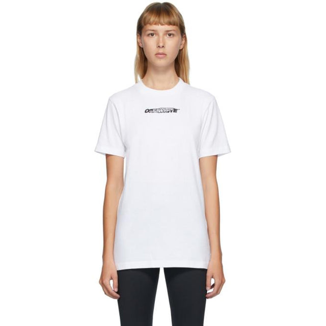 Off-White White Hand Painters T-Shirt