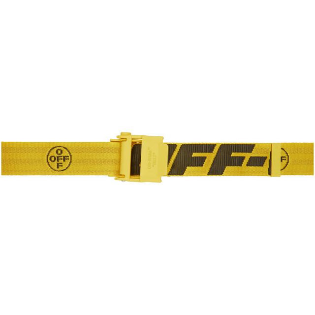 Off-White Yellow 2.0 Industrial Belt