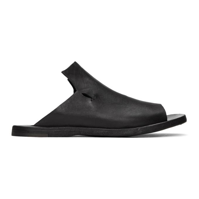 Officine Creative Black Kimolos 1 Sandals