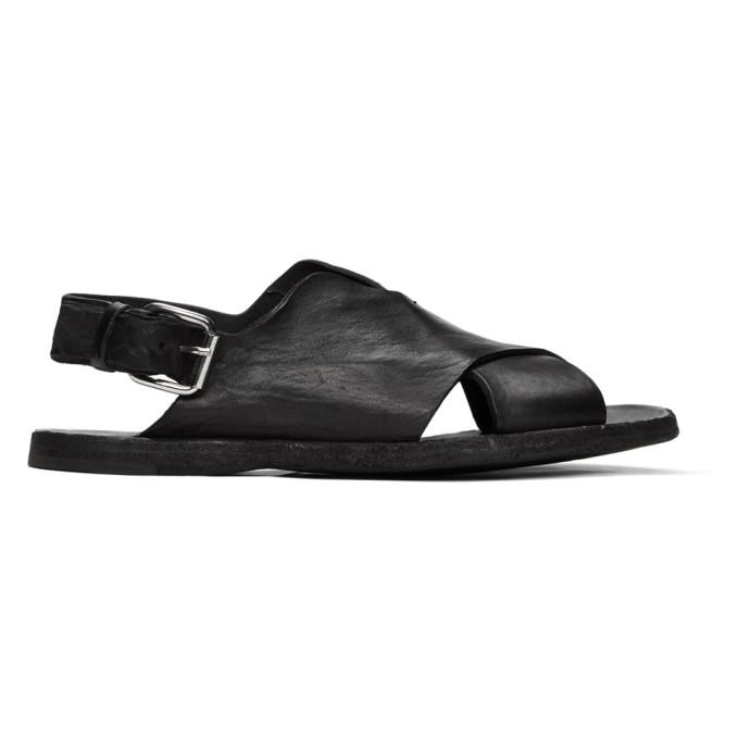 Officine Creative Black Kimolos 16 Sandals
