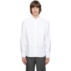 Officine Generale White Oxford Antime Shirt