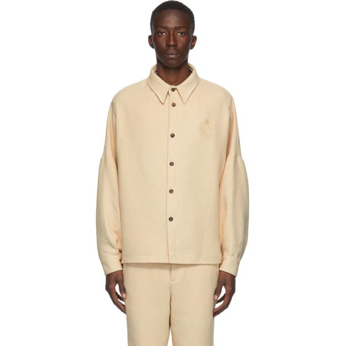 Opening Ceremony Beige Boxy Shirt
