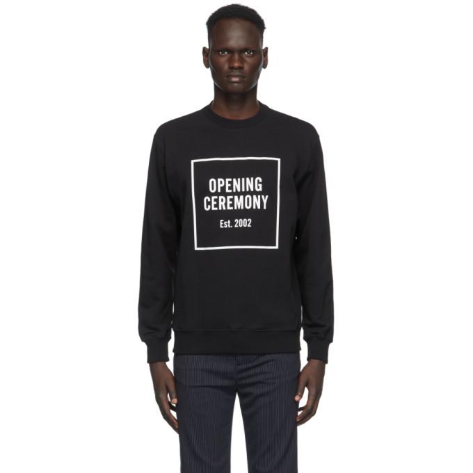 Opening Ceremony Black Box Logo Sweatshirt