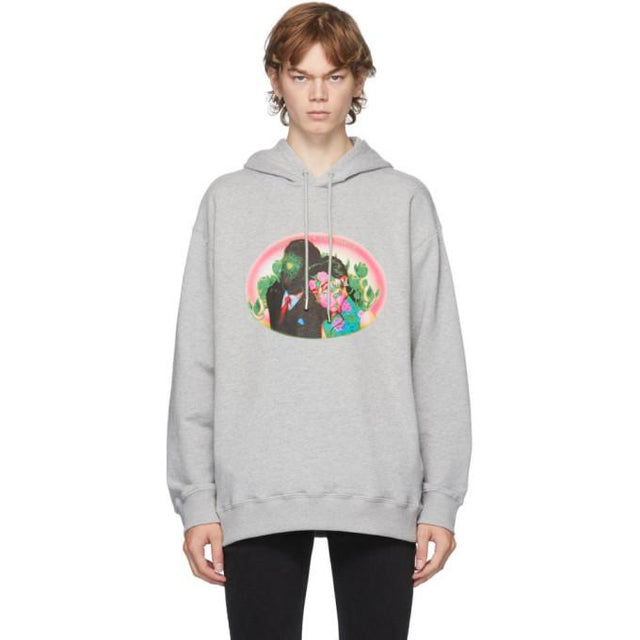 Opening Ceremony Grey Figures Hoodie