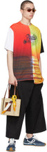 Loewe Orange Paula's Ibiza Sunrise Print T-Shirt