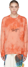 Loewe Orange Paula's Ibiza Tie-Dye Sweatshirt - Sweat-shirt de colorant Ibiza d'Ibiza de Paula de Loewe Paula - Loewe 오렌지 Paula의 이비자 넥타이 염료 스웨터