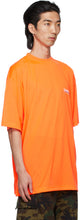 Balenciaga Orange Political Campaign Large Fit T-Shirt