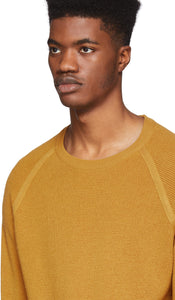 Eidos Orange Waffle Sweater