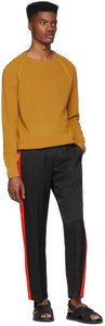Eidos Orange Waffle Sweater