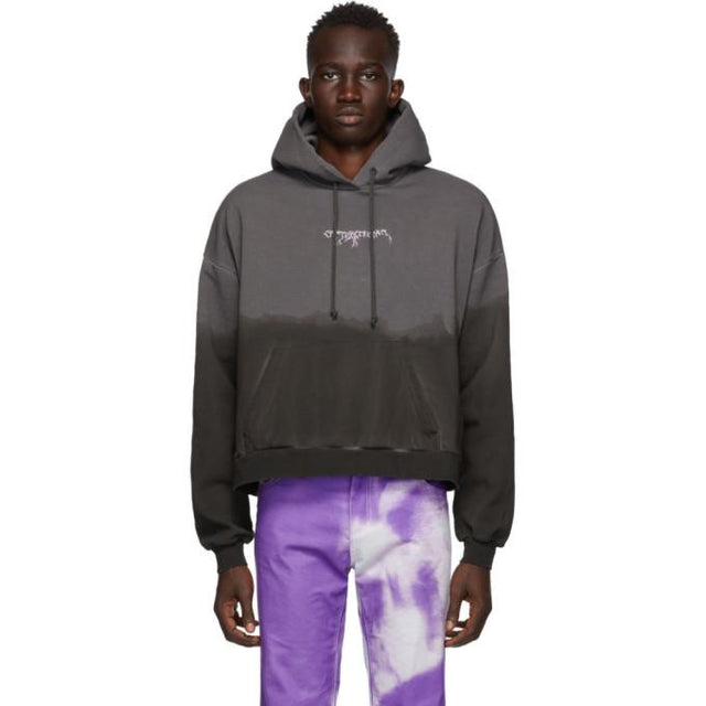 Ottolinger Dark Grey Garment-Dye Hoodie