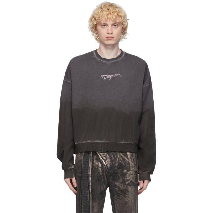 Ottolinger Grey Black Dip Sweatshirt