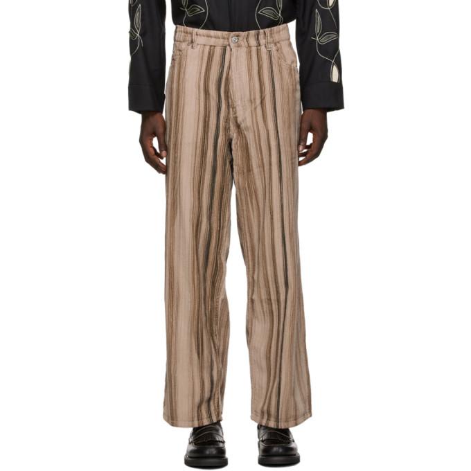 Our Legacy Pink Corduroy Vast Cut Trousers