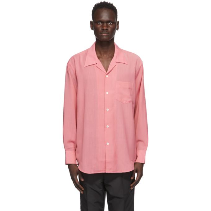 Our Legacy Pink Wool Loco Shirt