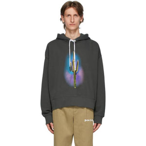 Palm Angels Black Cactus Hoodie