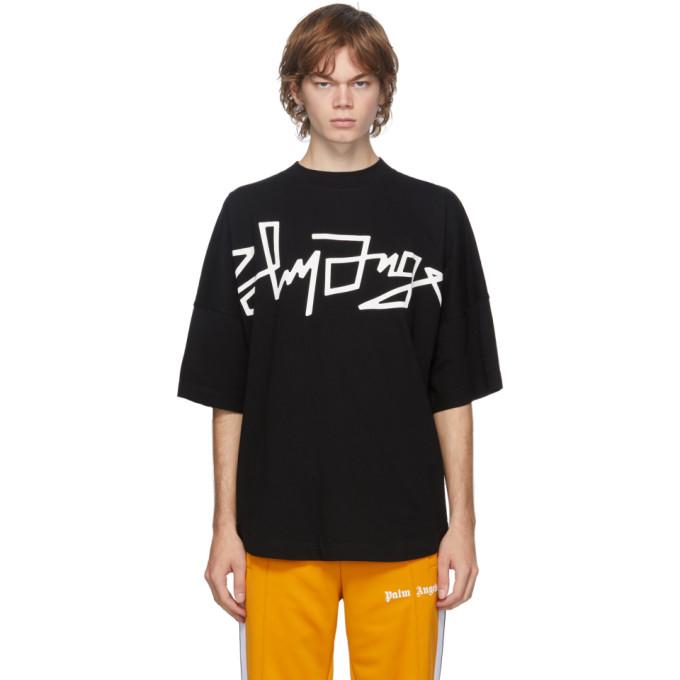 PALM ANGELS Oversized printed cotton-jersey T-shirt