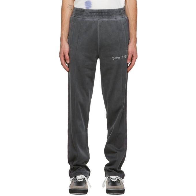 Palm Angels Grey Garment-Dyed Lounge Pants