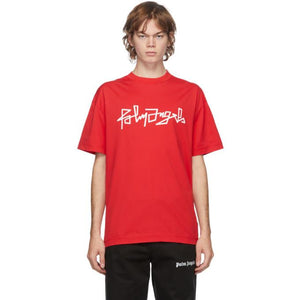 Palm Angels Palm Angels Red T Shirt