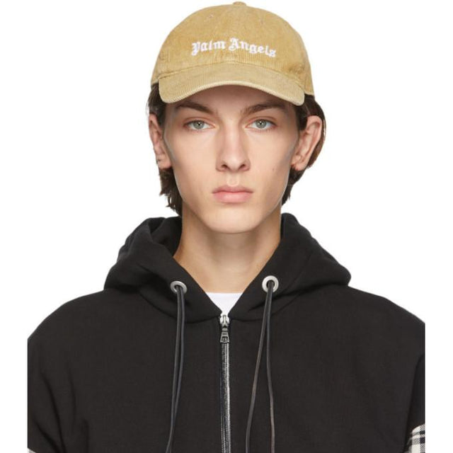 Palm Angels Tan Logo Classic Cap