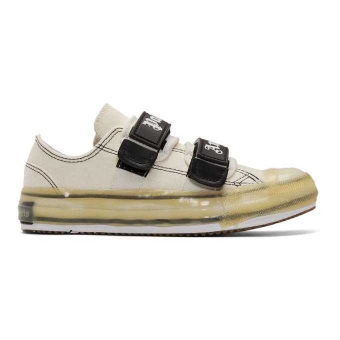 Palm Angels White Logo Vulcanized Sneakers
