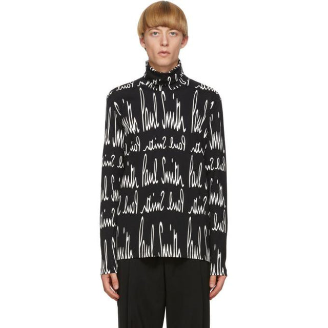 Paul Smith Black Gents Archive Logo Sweater