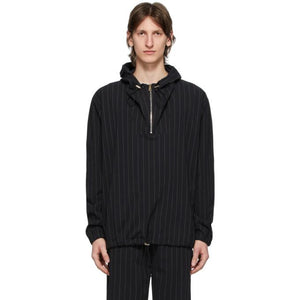 Paul Smith Black Pinstripe Hoodie
