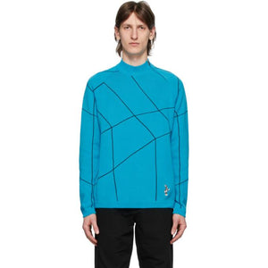 Paul Smith Blue Honeycomb Bunny Sweater