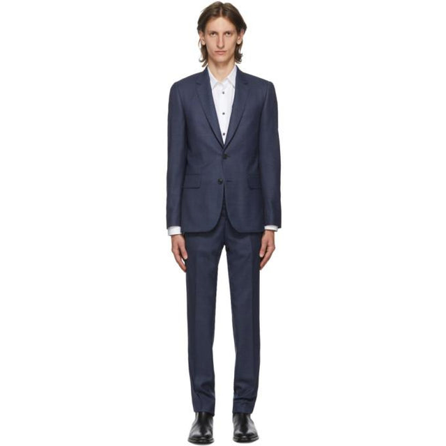 Paul Smith Navy Wool Soho Jacket