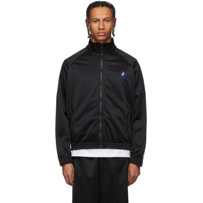 Perks and Mini Black Walk-In Track Sweater