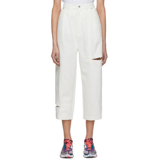 Perks and Mini SSENSE Exclusive White Bri Bri Jeans