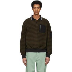 Phipps Khaki Rugby Polo