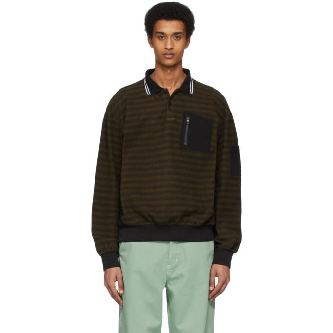 Phipps Khaki Rugby Polo