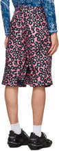 Comme des GarÃ§ons Homme Plus Pink Animal Shorts