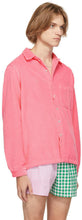 ERL Pink Corduroy Shirt