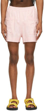 Dries Van Noten Pink Cotton Jersey Shorts - Short de jersey de coton rose coton sèche - 밴 밴 알 렌 핑크 핑크 코튼 저지 반바지